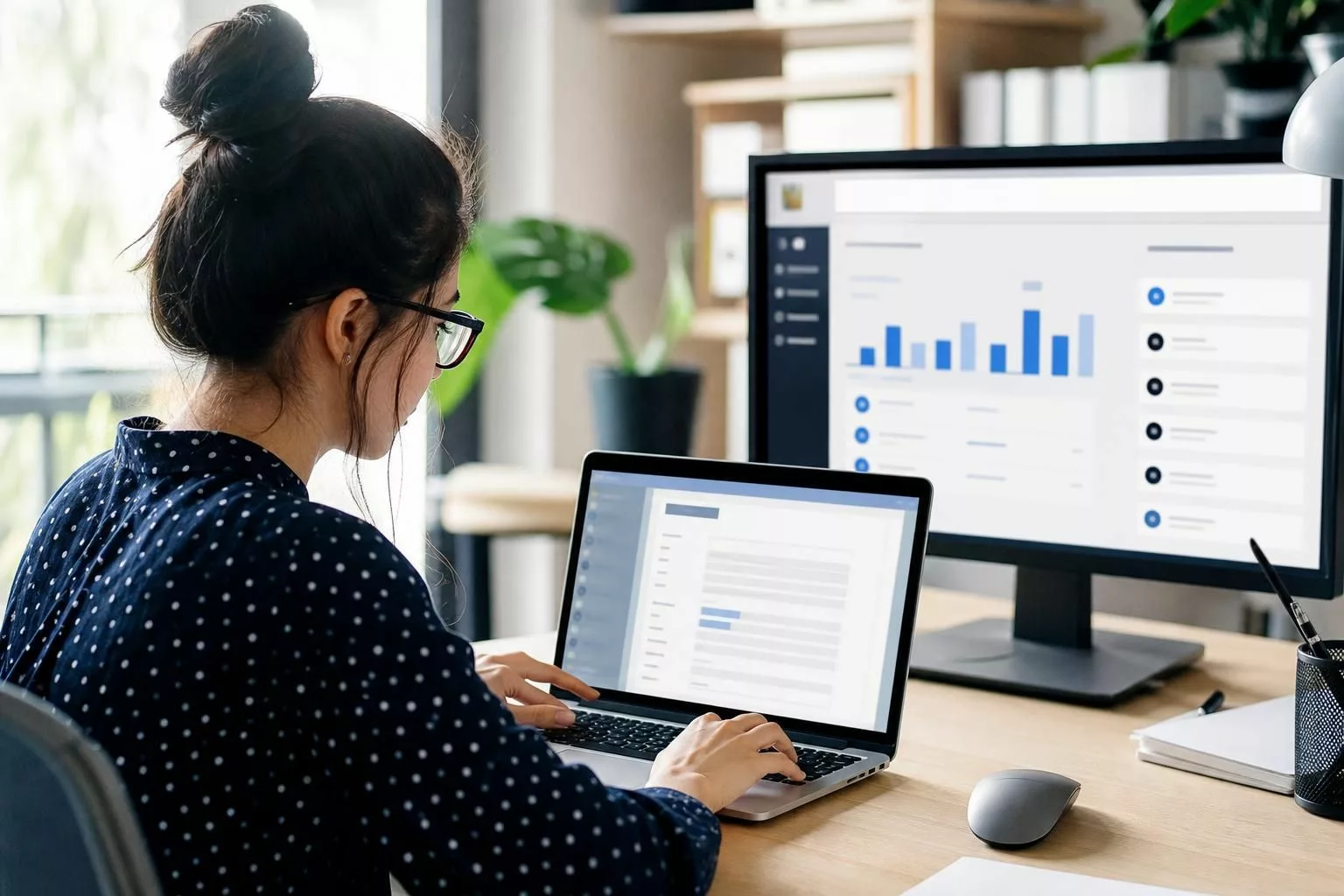 Une demande reçue depuis un site internet alimente un outil de suivi commercial.